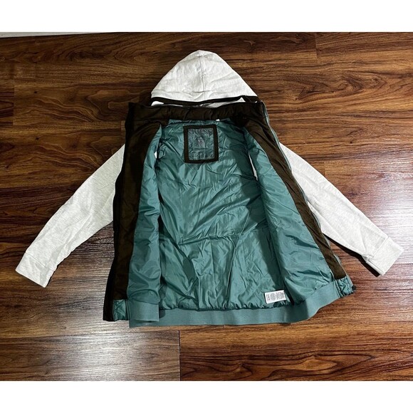 Guess Jeans Full Zip Up Hooded Long Sleeve Vest Jacket Boys Sz Large Blue - Picture 8 of 9